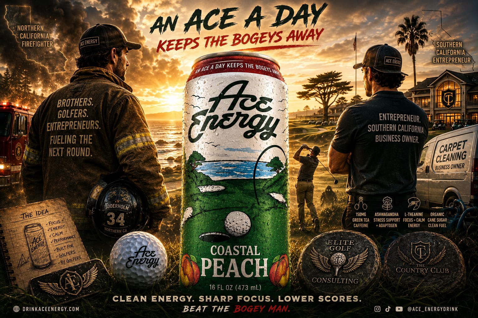 Ace Energy Is the Golf World's First Purpose-Built Energy Drink — And It's Finally Here