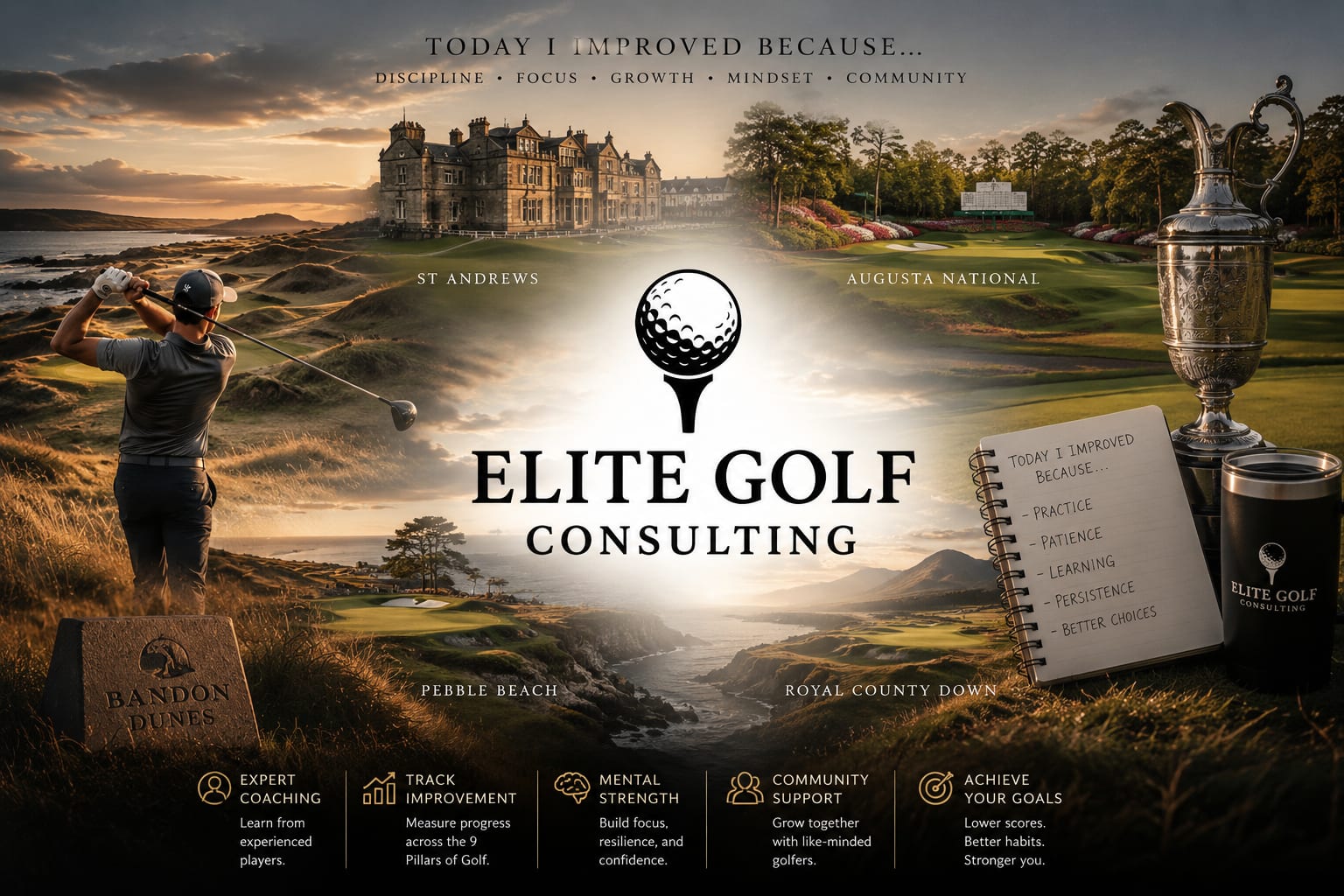 Elite Golf Consulting: The Story Behind Cameron Tennant's Mission to Help Golfers Improve On and Off the Course