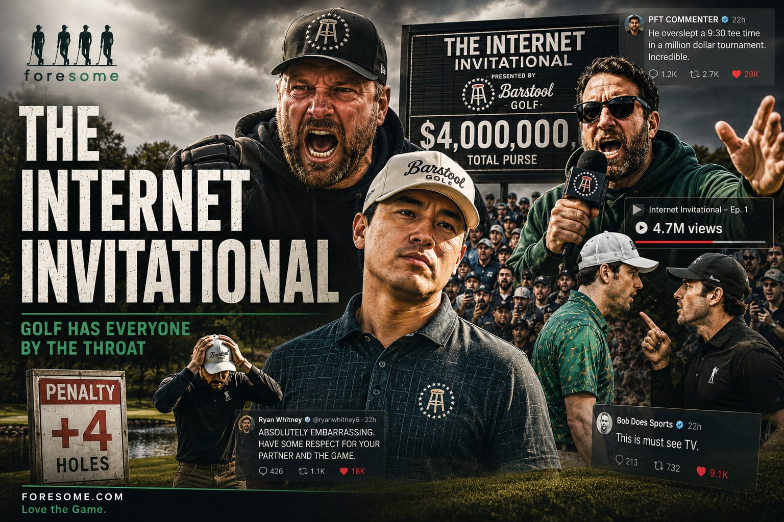 The Internet Invitational Is Proof That Golf Has Everyone By The Throat