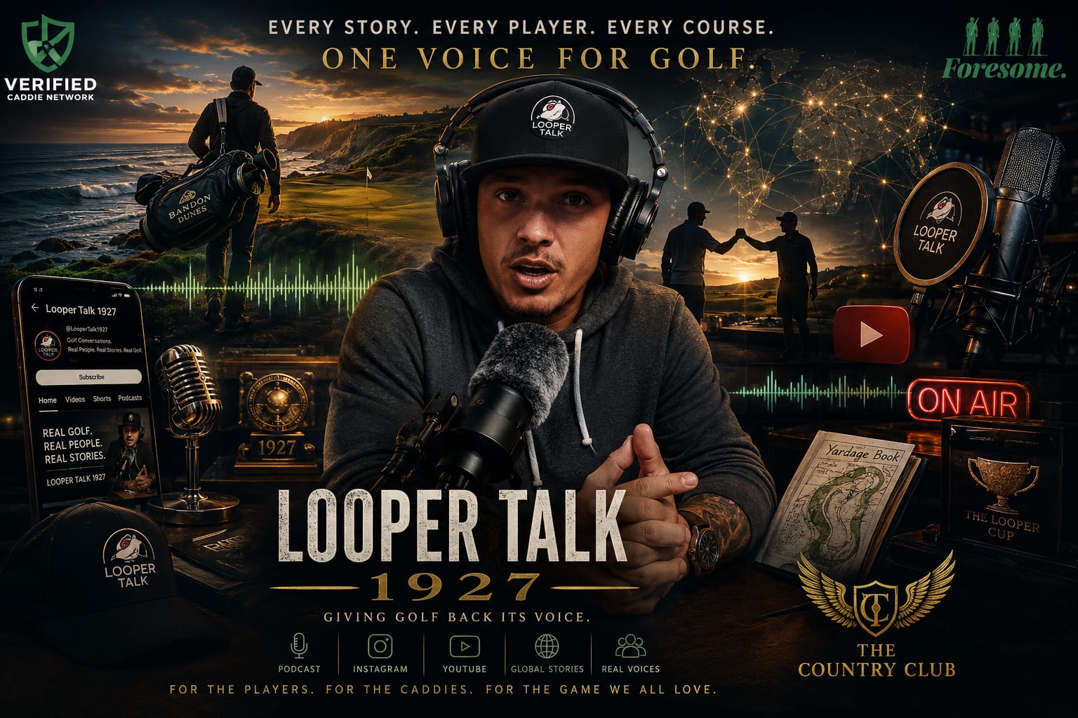 Looper Talk 1927: Tim Palmer Is Giving Golf Back Its Voice
