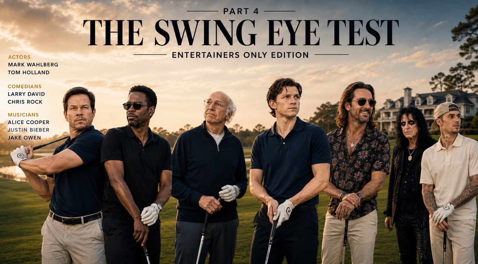The Swing — Eye Test: Part 4 (Entertainers Only Edition)