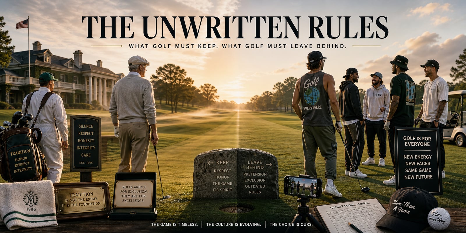The Unwritten Rules: What Golf Must Keep, What Golf Must Leave Behind